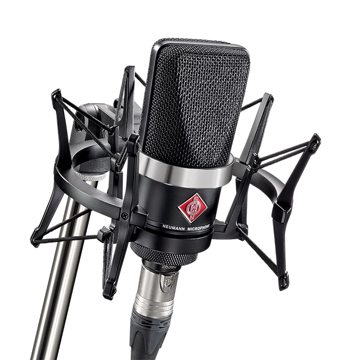 Neumann TLM 102 Studio Set Large-Diaphragm Cardioid Condenser Microphone with Shockmount