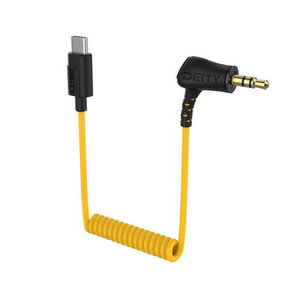 C21 - 3.5 TRS To USB-C Coiled Audio Cable