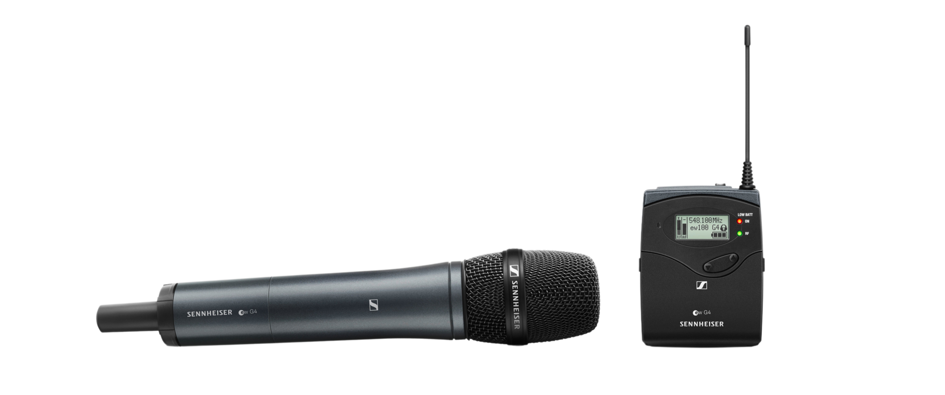 Sennheiser EW 135P G4 Camera-Mount Wireless Cardioid Handheld Microphone System (A1: 470 to 516 MHz)