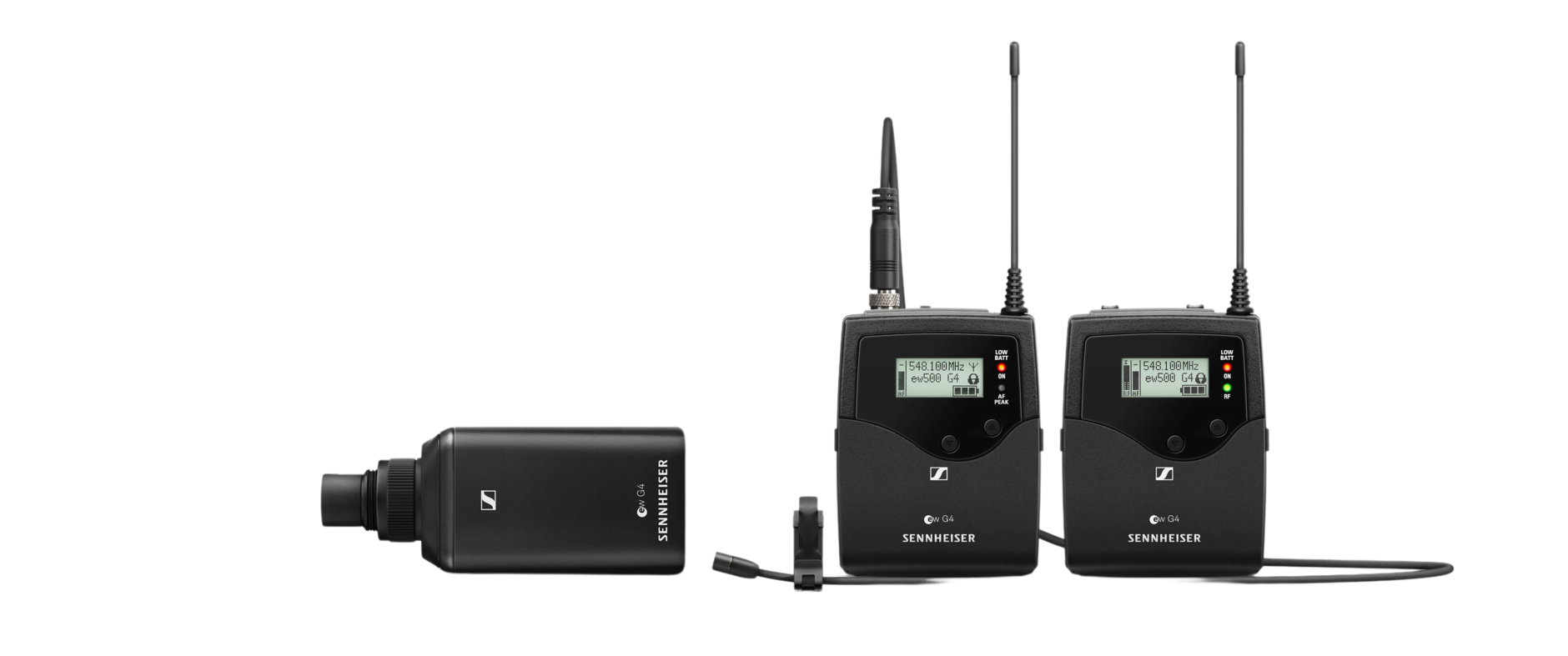 Sennheiser EW 500 FILM G4 Camera-Mount Wireless Combo Microphone System (AW+: 470 to 558 MHz)